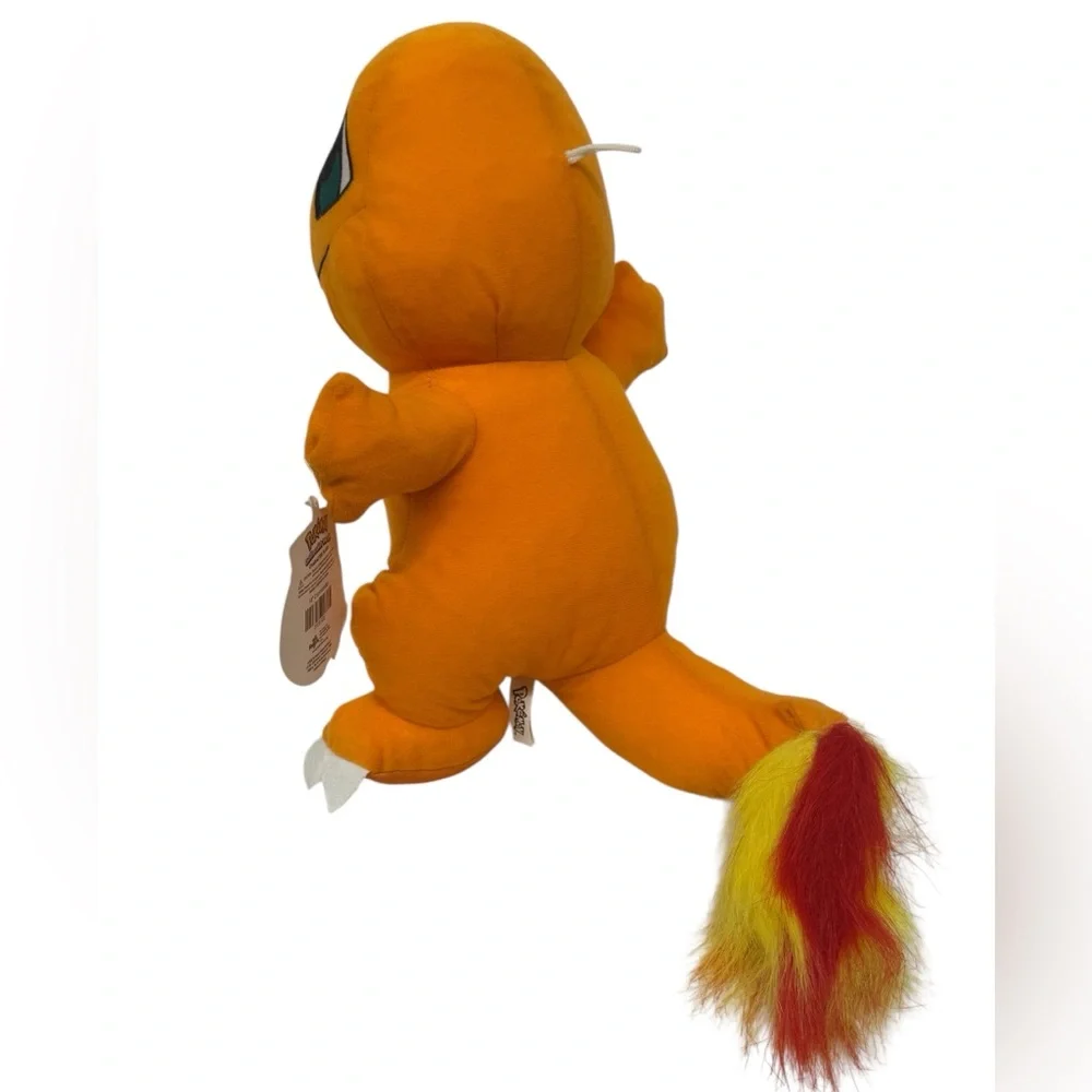 NWT 2020 Pokemon Toy Factory CHARMANDER Fire Tail 14” Stuffed Animal Toy w/ Tags